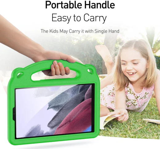 Dux Ducis Panda Samsung Galaxy Tab A7 Lite Kinder Tablethoes Groen afbeelding 3