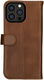 Rosso Deluxe Apple iPhone 13 Pro Max Hoesje Echt Leer Book Case Bruin afbeelding 9