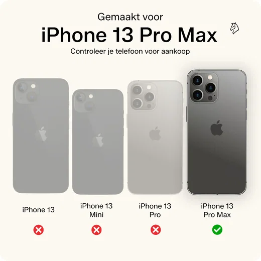Rosso Deluxe Apple iPhone 13 Pro Max Hoesje Echt Leer Book Case Zwart afbeelding 4
