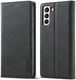 LC.IMEEKE Samsung Galaxy S21 FE Hoesje Portemonnee Book Case Zwart afbeelding 1