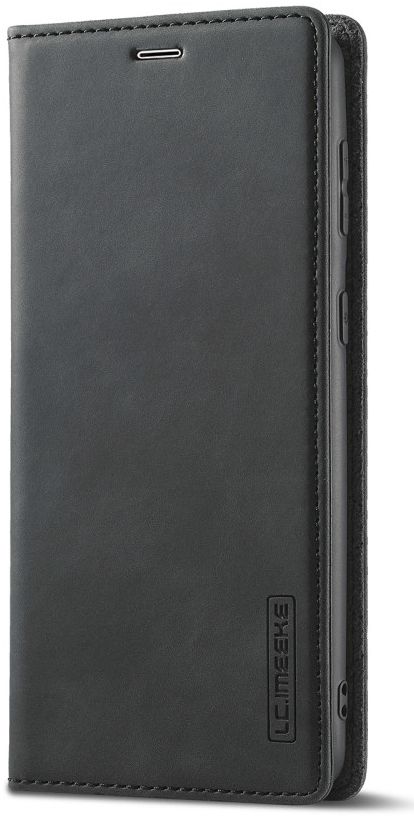 LC.IMEEKE Samsung Galaxy S21 FE Hoesje Portemonnee Book Case Zwart afbeelding 3