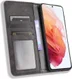Samsung Galaxy S21 FE Hoesje Vintage Portemonnee Book Case Zwart afbeelding 5