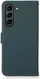 Samsung Galaxy S21 FE Hoesje RFID Portemonnee Bookcase Echt Leer Groen afbeelding 3