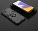 Samsung Galaxy A22 5G Shockproof Hybride Backcover Met Kickstand Zwart afbeelding 8