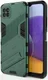 Samsung Galaxy A22 5G Hybride Hoesje met Kickstand Groen afbeelding 1