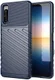 Sony Xperia 10 III Thunder Series Hoesje Back Cover TPU Blauw afbeelding 1