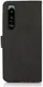 KHAZNEH Sony Xperia 5 III Hoesje Retro Book Case met Stand Zwart afbeelding 7