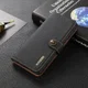 Sony Xperia 5 III Hoesje RFID Portemonnee Book Case Echt Leer Zwart afbeelding 6
