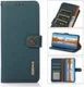 Sony Xperia 5 III Hoesje RFID Portemonnee Book Case Echt Leer Groen afbeelding 10