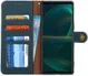 Sony Xperia 5 III Hoesje RFID Portemonnee Book Case Echt Leer Groen afbeelding 1