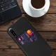 Sony Xperia 5 III Hoesje Back Cover met Kaarthouder Zwart afbeelding 4