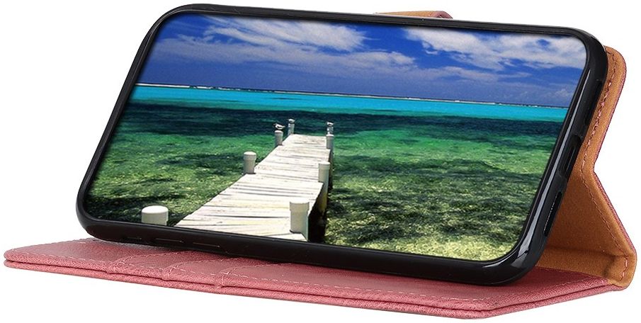 KHAZNEH Sony Xperia 5 III Hoesje Portemonnee Book Case Kunstleer Roze afbeelding 7