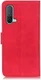 KHAZNEH OnePlus Nord CE 5G Hoesje Retro Wallet Book Case Rood afbeelding 4
