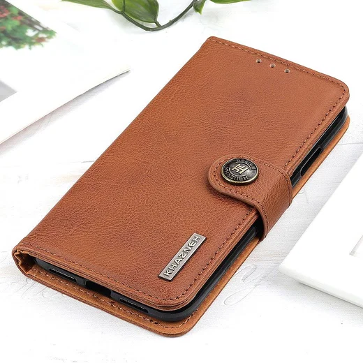 KHAZNEH OnePlus Nord CE 5G Hoesje Portemonnee Book Case Bruin afbeelding 9
