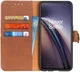 KHAZNEH OnePlus Nord CE 5G Hoesje Portemonnee Book Case Bruin afbeelding 1