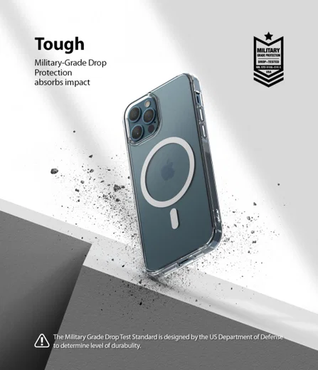 Ringke Fusion Magnetic Apple iPhone 12 / 12 Pro Hoesje Mat Transparant afbeelding 12
