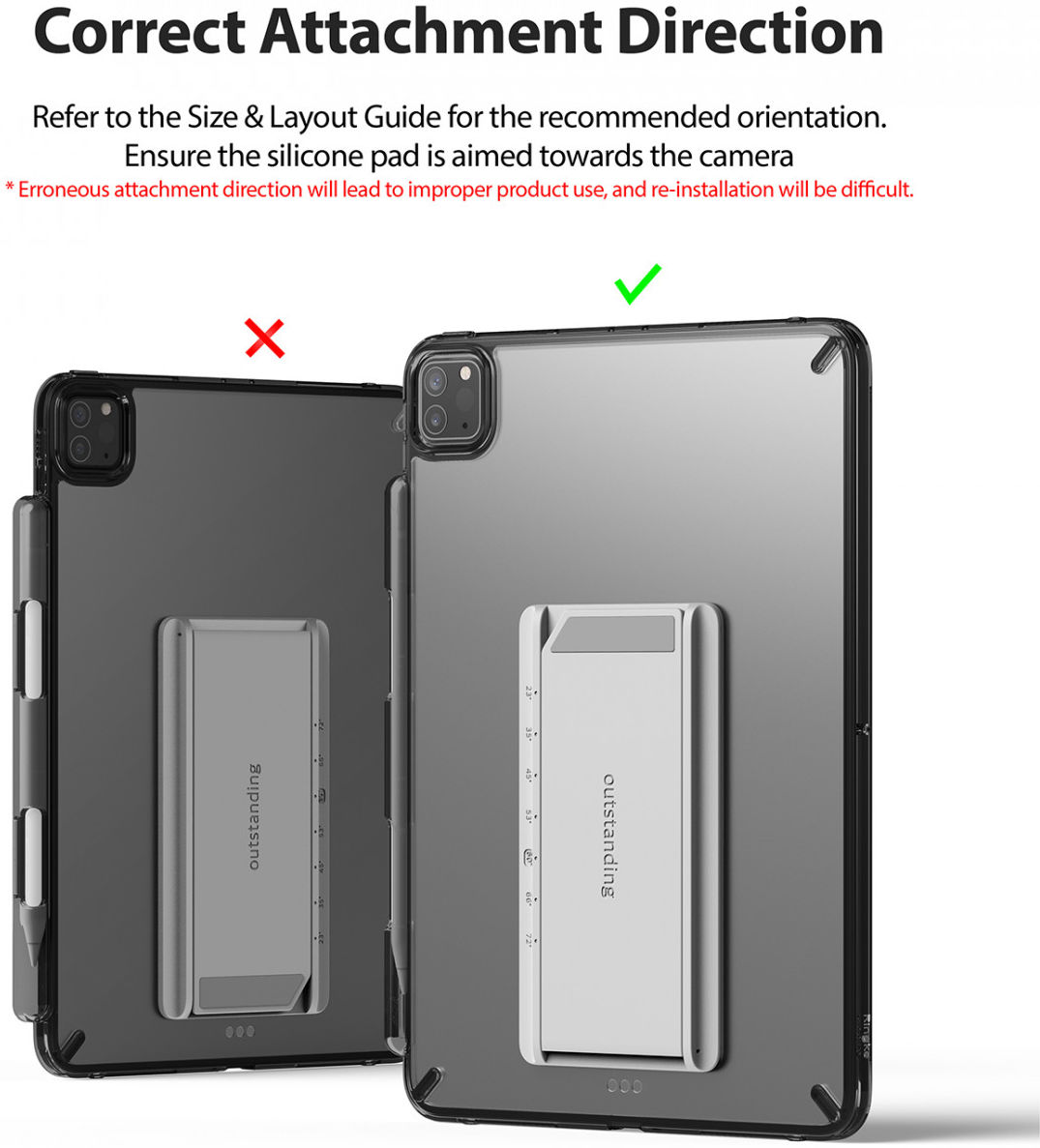 Ringke Fusion Apple iPad Pro 11 Hoes + Outstanding Transparant afbeelding 5