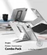 Ringke Fusion Apple iPad Pro 11 Hoes + Outstanding Transparant Zwart afbeelding 11