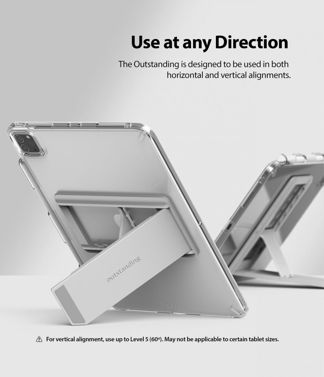 Ringke Fusion Apple iPad Pro 11 Hoes + Outstanding Transparant Zwart afbeelding 7