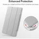 ESR Rebound Slim Apple iPad Pro 11 (2020/2021) Hoes Tri-Fold Zilver afbeelding 4