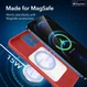 ESR Cloud Soft Apple iPhone 12 Pro Hoesje voor MagSafe Rood afbeelding 5