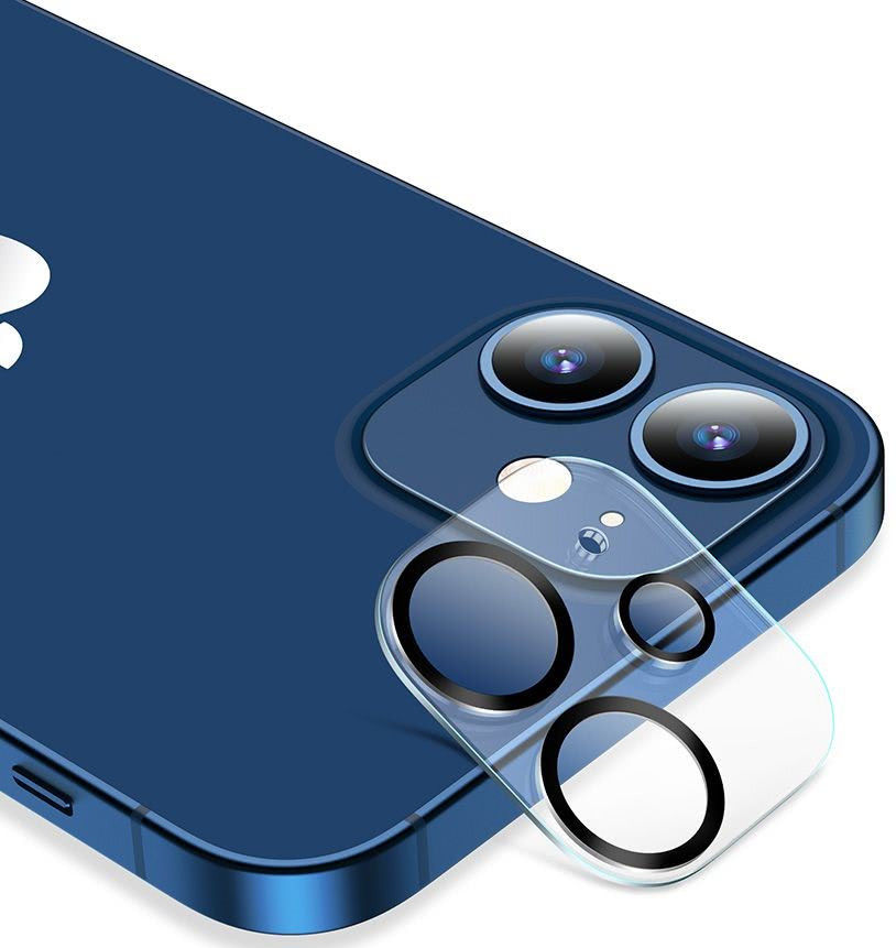 ESR Apple iPhone 12 Camera Lens Protector 2-Pack Zwart afbeelding 2