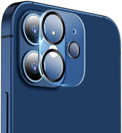 ESR Apple iPhone 12 Camera Lens Protector 2-Pack Zwart afbeelding 3