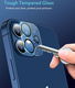 ESR Apple iPhone 12 Camera Lens Protector 2-Pack Zwart afbeelding 6