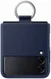Origineel Samsung Galaxy Z Flip 3 Hoesje Silicone Cover met Ring Blauw afbeelding 1