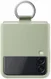 Origineel Samsung Galaxy Z Flip 3 Hoesje Silicone Cover met Ring Groen afbeelding 1