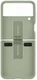 Origineel Samsung Galaxy Z Flip 3 Hoesje Silicone Cover met Ring Groen afbeelding 4