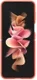 Origineel Samsung Galaxy Z Flip 3 Hoesje Silicone Cover met Ring Rood afbeelding 5