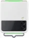 Origineel Samsung Galaxy Z Flip 3 Siliconen Hoesje met Band Wit afbeelding 2
