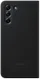 Origineel Samsung Galaxy S21 FE Hoesje Smart Clear View Cover Zwart afbeelding 5