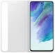 Origineel Samsung Galaxy S21 FE Hoesje Smart Clear View Cover Wit afbeelding 3