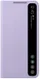 Origineel Samsung Galaxy S21 FE Hoesje Smart Clear View Cover Paars afbeelding 2