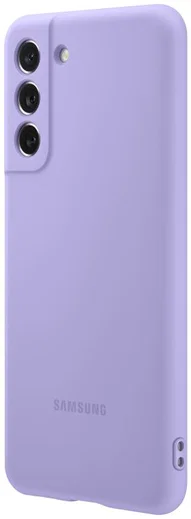 Origineel Samsung Galaxy S21 FE Hoesje Silicone Cover Paars afbeelding 2