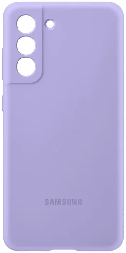 Origineel Samsung Galaxy S21 FE Hoesje Silicone Cover Paars afbeelding 4