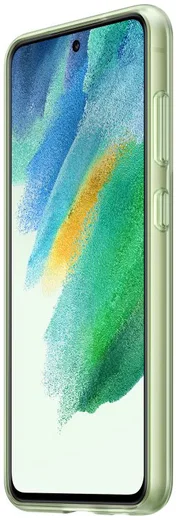 Origineel Samsung Galaxy S21 FE Hoesje Siliconen Strap Cover Groen afbeelding 5