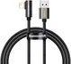 Baseus Legend Series USB naar Apple Lightning Kabel 2.4A Zwart 1M afbeelding 1