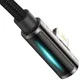 Baseus Legend Series USB naar Apple Lightning Kabel 2.4A Zwart 2M afbeelding 5