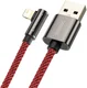 Baseus Legend Series USB naar Apple Lightning Kabel 2.4A Rood 1M afbeelding 2