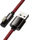 Baseus Legend Series USB naar Apple Lightning Kabel 2.4A Rood 1M afbeelding 3