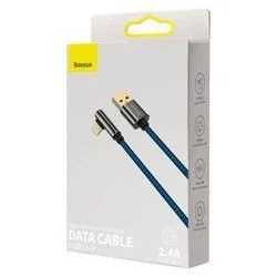 Baseus Legend Series USB naar Apple Lightning Kabel 2.4A Blauw 2M afbeelding 5
