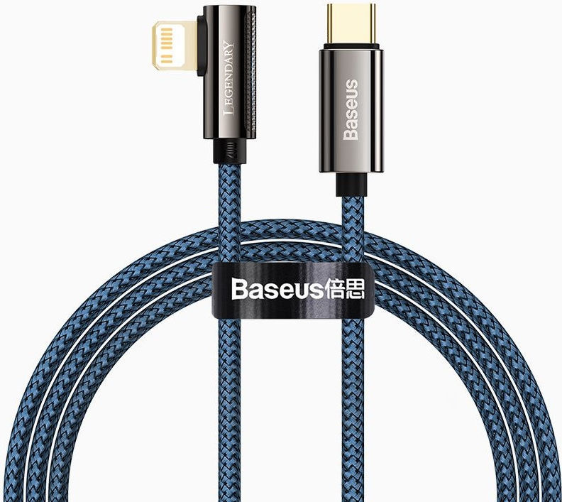 Baseus Legend Series USB-C naar Apple Lightning Kabel 20W Blauw 2M afbeelding 1