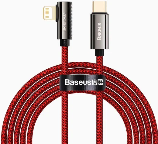Baseus Legend Series USB-C naar Apple Lightning Kabel 20W Rood 2M afbeelding 1