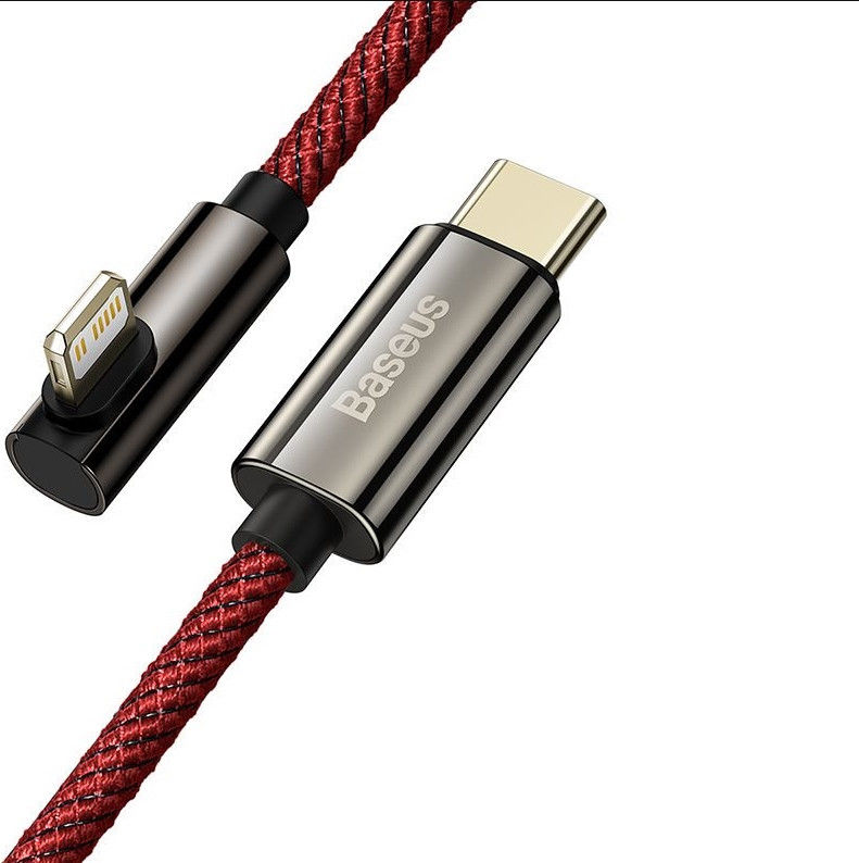 Baseus Legend Series USB-C naar Apple Lightning Kabel 20W Rood 2M afbeelding 2
