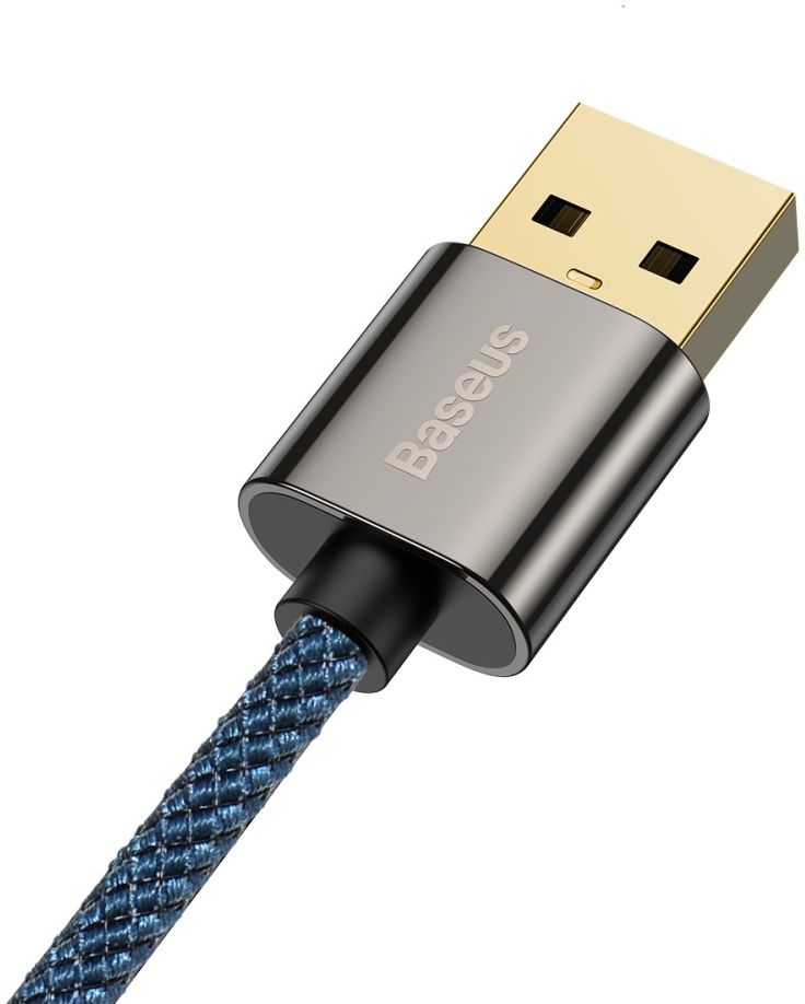 Baseus Legend Series USB naar USB-C Kabel 66W Blauw 1M afbeelding 2
