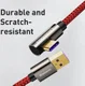 Baseus Legend Series USB naar USB-C Kabel 66W Rood 2M afbeelding 9