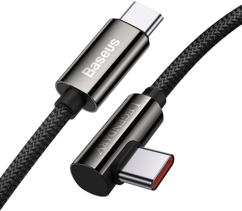 Baseus Legend Series USB-C naar USB-C Kabel 100W Zwart 1M afbeelding 2